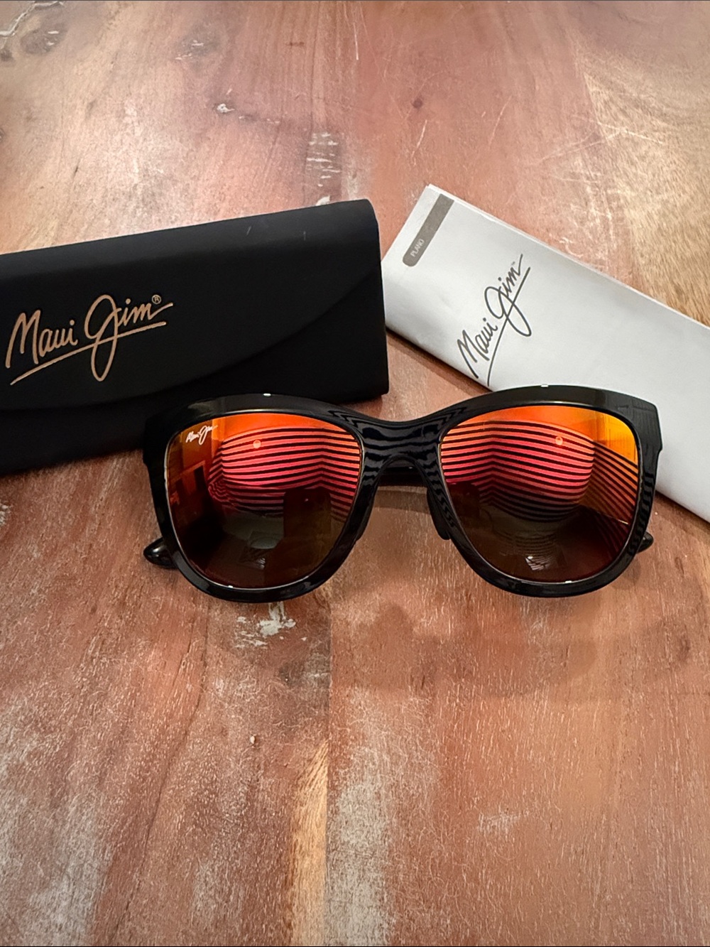 Maui Jim Glory Cat Eye Polarized Sunglasses mj448 Glory Glory